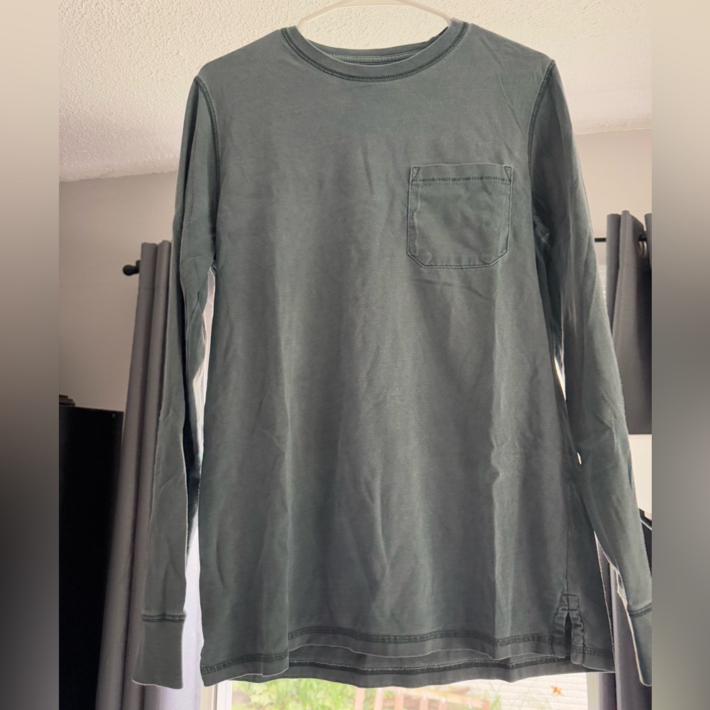 Goodfellow & Co Green Long Sleeve Tee